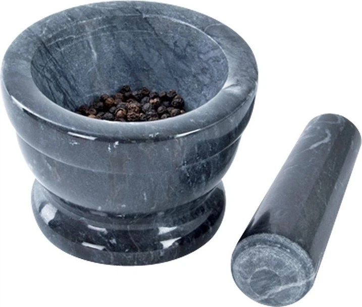 Moździerz kuchenny Orion granitowy z tłuczkiem 10 x 7 cm (8592381102555) - obraz 5