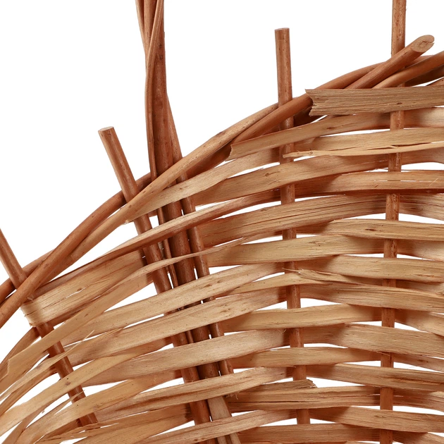 Koszyk wiklinowy prezentowy Kadax Mede 47 x 30 cm Naturalny K9155 (5903699485064) - obraz 2