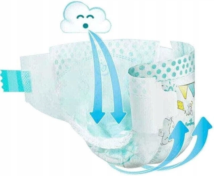 Підгузки Pampers Active Baby 3 Midi 6 - 10 кг 70 шт (8001090948656) - зображення 2