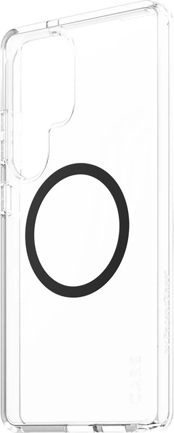 Панель CARE by Panzer Glass Flagship Case Urban Combat Case Transparent w. Black Qi для Samsung Galaxy S25 Ultra Transparent-Black (CRRFUBQG38488) - зображення 2