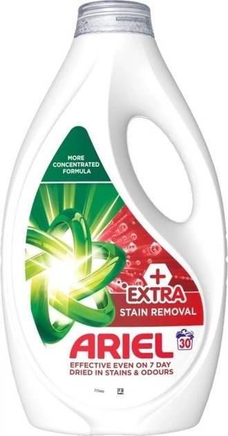 Żel do prania Ariel Extra Stain Removal 1.35 l (8700216691390) - obraz 1