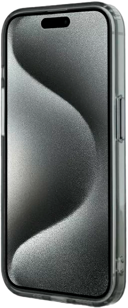 Панель Karl Lagerfeld IML Metal Choupette Head MagSafe do Apple iPhone 15 Pro Black (KLHMP15LHLSCHK) - зображення 2