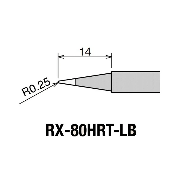 Паяльне жало GOOT RX-80HRT-LB (14 мм) – фото, отзывы, характеристики в ...