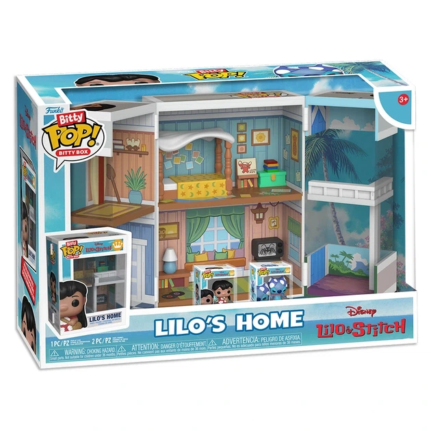 Ігровий набір BITTY POP! Boxes серії "Ліло і Стіч" - БУДИНОЧОК ЛІЛО - Фото 1 Ігровий набір BITTY POP! Boxes серії "Ліло і Стіч" - БУДИНОЧОК ЛІЛО - зображення 1