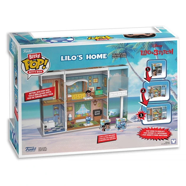 Ігровий набір BITTY POP! Boxes серії "Ліло і Стіч" - БУДИНОЧОК ЛІЛО - Фото 6 Ігровий набір BITTY POP! Boxes серії "Ліло і Стіч" - БУДИНОЧОК ЛІЛО - зображення 6