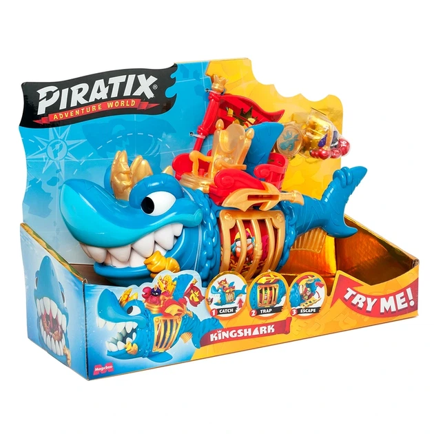 Ігровий набір PIRATIX S - КОРОЛІВСЬКА АКУЛА - Фото 8 Ігровий набір PIRATIX S - КОРОЛІВСЬКА АКУЛА - изображение 8