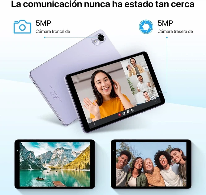 Планшет 8" UMIDIGI G1 Tab Mini 3+4/32GB 4 ядра Android 14 5000mAh Розовый - изображение 5