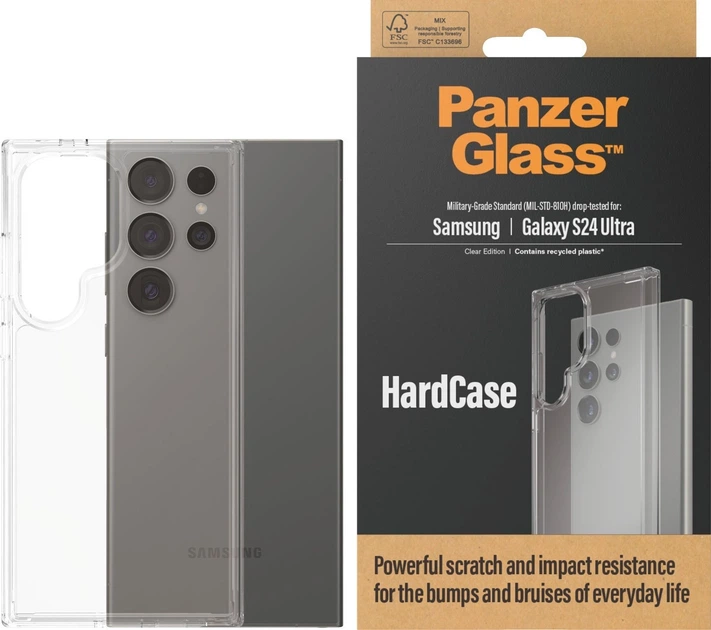 Панель Panzer Glass Hard Case для Samsung Galaxy S24 Ultra Transparent (5711724012150) - зображення 3