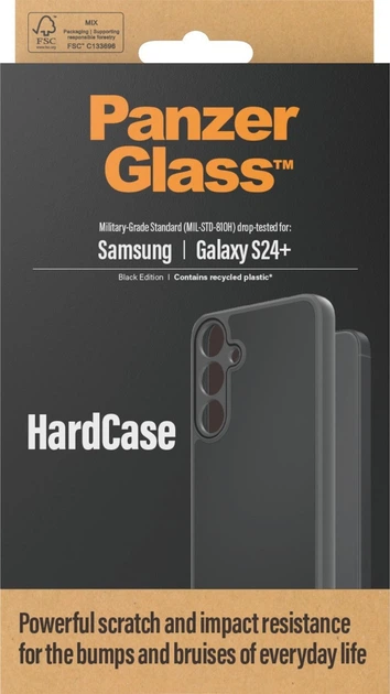 Панель Panzer Glass Hard Case для Samsung Galaxy S24 Plus Black (5711724012211) - зображення 4