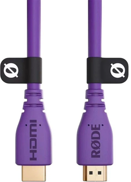 Кабель Rode HDMI Cable 1.5 m Purple (RODE HDMICABLE15M-PU) - зображення 2