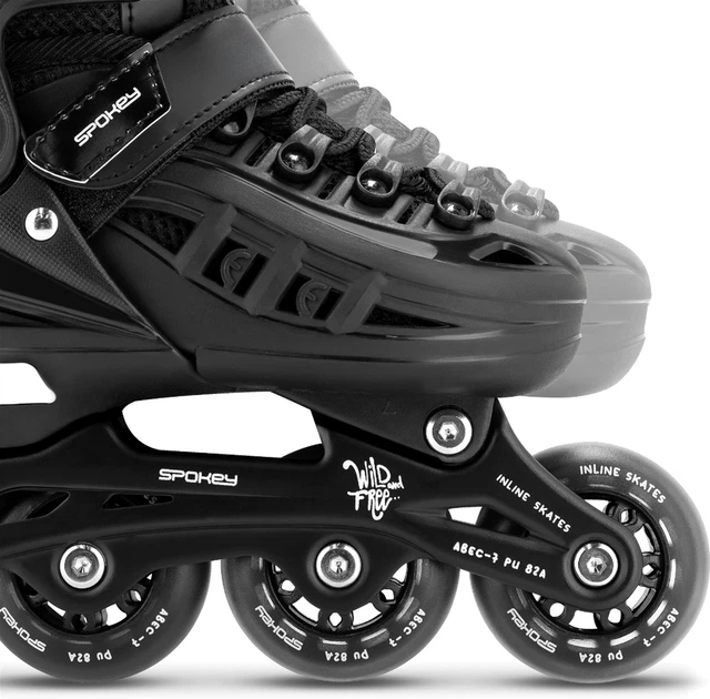 Łyżworolki regulowane 4w1 Spokey 4ONE 34-38 944646 Czarne (5905339446466) - obraz 10