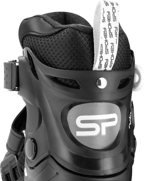 Ролики регульовані 4 в 1 Spokey 4ONE 39–42 944648 Чорні (5905339446480) - зображення 8