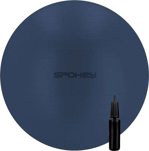 Гімнастичний м’яч Spokey FITBALL 55 см Синій 945927 (5905339459275) - зображення 1