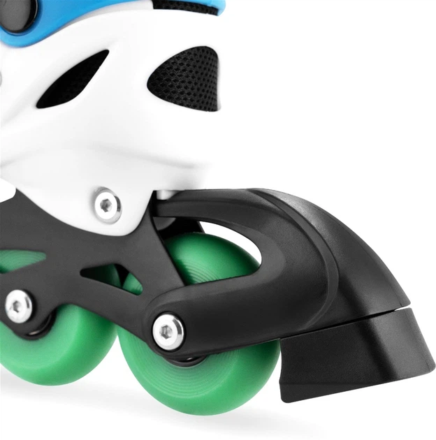 Дитячі ролики регульовані Spokey JOY 31–34 Зелено-блакитні 942276 (5905339422767) - зображення 4