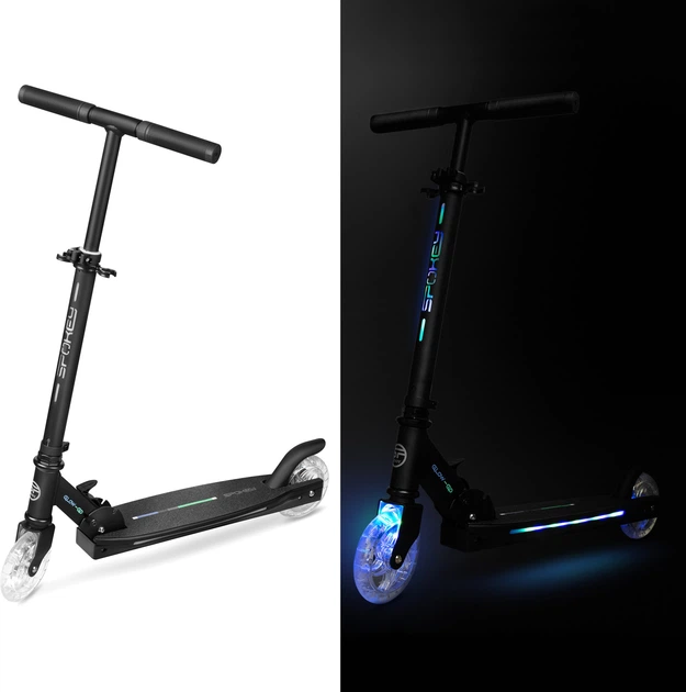 Hulajnoga świecąca Spokey GLOW-GO 944778 (5905339447784) - obraz 2