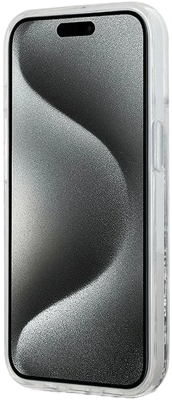 Etui Karl Lagerfeld Liquid Glitter Choupette Head Magsafe do Apple iPhone 15 Plus/14 Plus Transparent (KLHMP15MLGCHSGH) - obraz 5