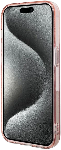 Etui Karl Lagerfeld IML Choupette Head & Monogram do Apple iPhone 15 Pro Max Pink (KLHCP15XHKLPCHP) - obraz 5