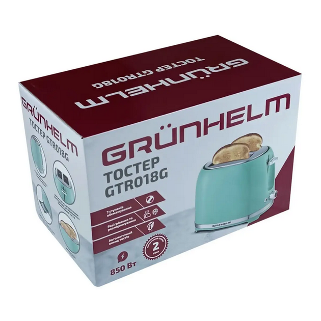 Тостер GTR018G Grunhelm - изображение 5