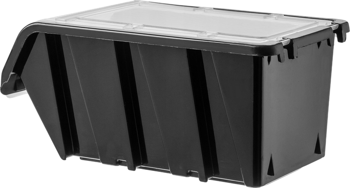 Zestaw kuwet warsztatowych z pokrywą Kadax KTR16 155 x 100 mm 10 szt. Czarne (5903699456774) - obraz 5