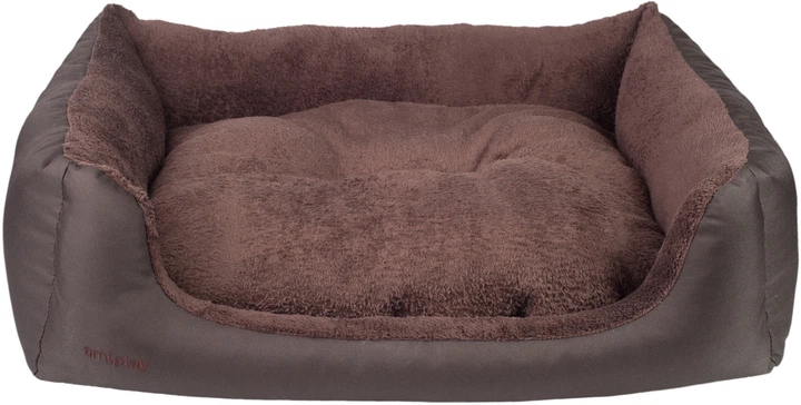 Legowisko dla psów Amiplay Aspen Sofa XS Brązowe (5907563240186) - obraz 1