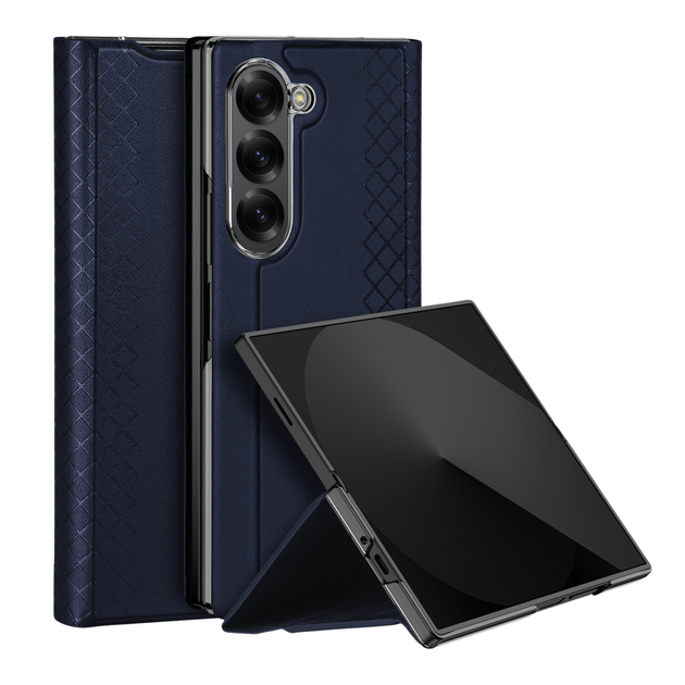 Чохол Dux Ducis Bril для Samsung Fold 6 5G (F956) Колір Dark Blue - изображение 8