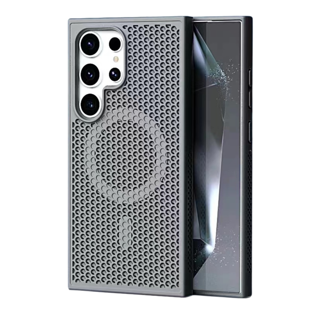 Чохол TPU+PC AeroCool with MagSafe для Samsung Galaxy S23+ 5G (S916) Колір Grey - изображение 7