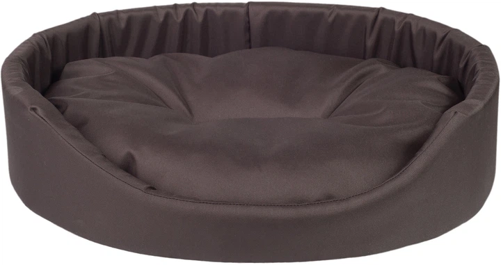 Legowisko dla psów Amiplay Basic owalne L Brązowe (5907563246287) - obraz 1