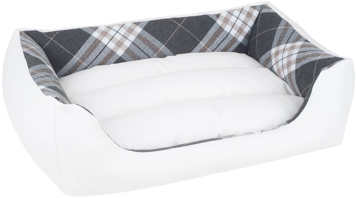 Legowisko dla psów Amiplay Kent Sofa 4w1 S Białe (5907563232419) - obraz 2