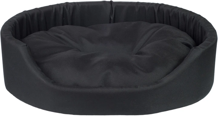 Legowisko dla psów Amiplay Basic owalne XS Czarne (5907563246102) - obraz 1