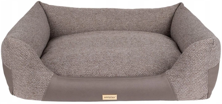 Legowisko dla psów Amiplay Milano Sofa L Beżowe (5907563310803) - obraz 1