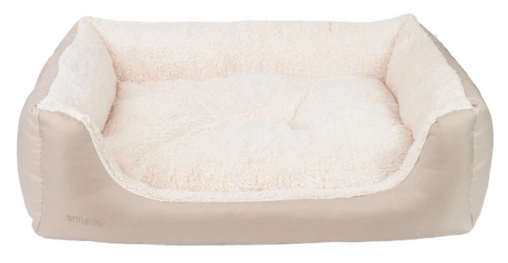 Legowisko dla psów Amiplay Aspen Sofa XS Beżowe (5907563240063) - obraz 1