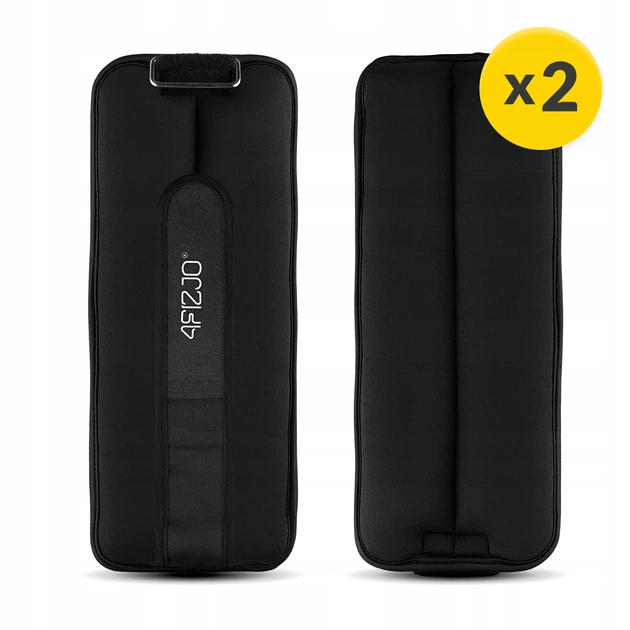 Утяжелители-манжеты для ног и рук 4FIZJO 2 x 2 кг Black (P-5907739311108) - изображение 2