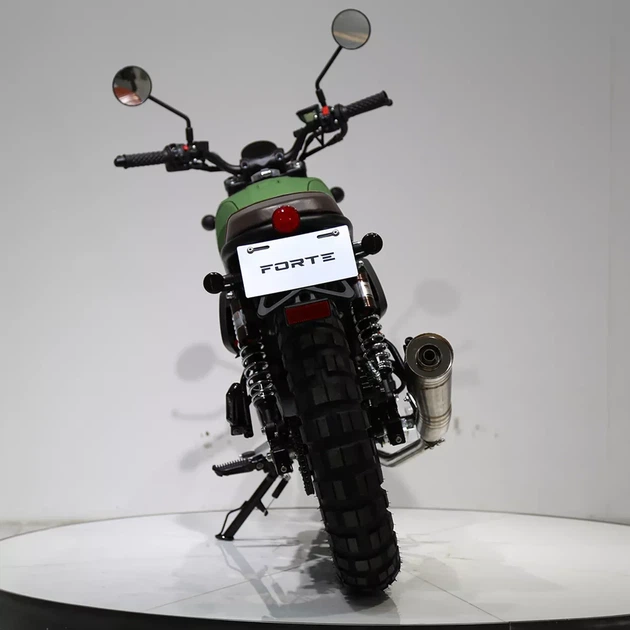 Мотоцикл FT250-F6 Forte Чорно-зелений - изображение 4