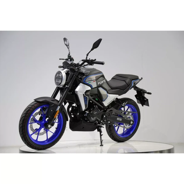 Мотоцикл FT 250CKP Forte Чорно-синій - Фото 6 Мотоцикл FT 250CKP Forte Чорно-синій - изображение 6