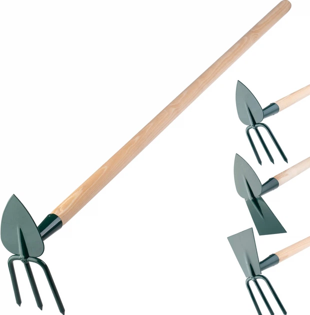 Садова мотика Kadax 8 x 115 см Зелена (K1228) - зображення 5