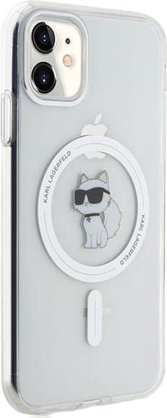 Etui Karl Lagerfeld IML Choupette MagSafe do Apple iPhone 11 Transparent (KLHMN61HFCCNOT) - obraz 1