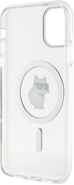 Etui Karl Lagerfeld IML Choupette MagSafe do Apple iPhone 11 Transparent (KLHMN61HFCCNOT) - obraz 2