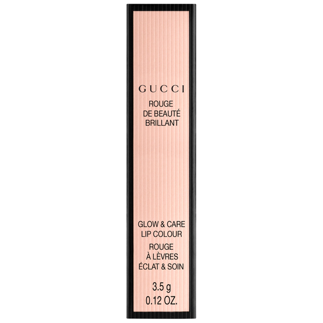 Помада-блеск Gucci Glow & Care Shine Lipstick Rouge De Beauté Brillant 217 Valeria Rose 1.8 мл - изображение 4