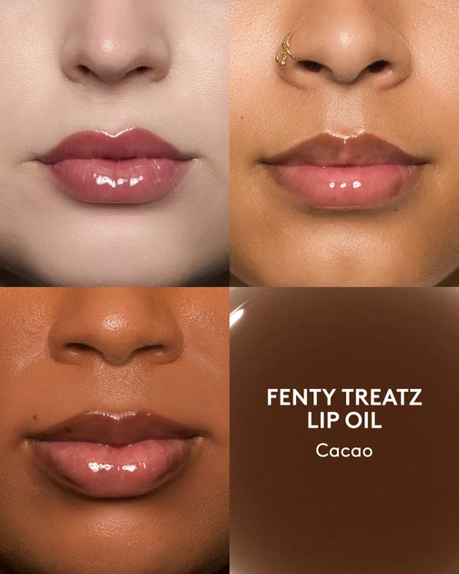 minion様 FENTY CHOCOLIT TREATZ リップグロス Набір для губ FENTY BEAUTY Chocolit Treatz Lip Luminizer + Lip Oil