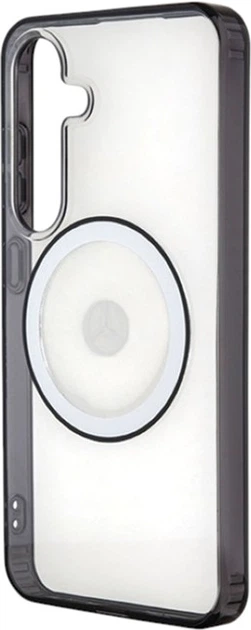 Etui Mercedes-Benz Printed Logo MagSafe do Samsung Galaxy S24 Transparent (MEHMS24S23HUOKC) - obraz 6