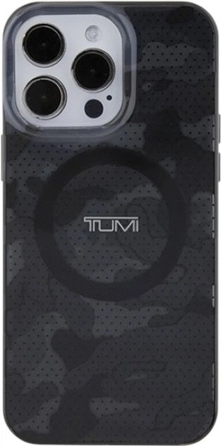 Etui TUMI Camo Print MagSafe do Apple iPhone 15 Pro Max Grey (TUHMP15XDLCAG) - obraz 3