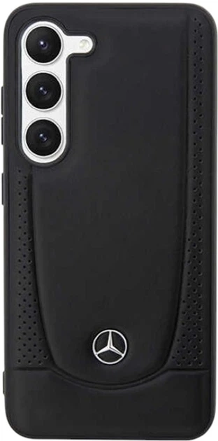 Etui Mercedes-Benz Leather Urban do Samsung Galaxy S23 FE Black (MEHCS23FEARMBK) - obraz 3
