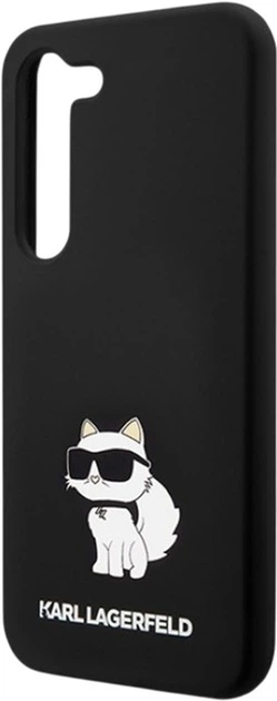 Etui Karl Lagerfeld Silicone Choupette do Samsung Galaxy S24 Plus Black (KLHCS24MSNCHBCK) - obraz 6