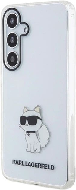 Etui Karl Lagerfeld IML Choupette do Samsung Galaxy S24 Transparent (KLHCS24SHNCHTCT) - obraz 2