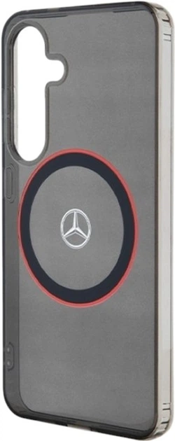 Etui Mercedes-Benz Double Layer MagSafe do Samsung Galaxy S24 Black (MEHMS24S23HUORK) - obraz 6