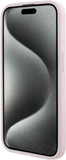 Панель Karl Lagerfeld Diagonal Quilted Script для Apple iPhone 15 Pro Max Pink (KLHCP15XPQDSMGP) - зображення 5
