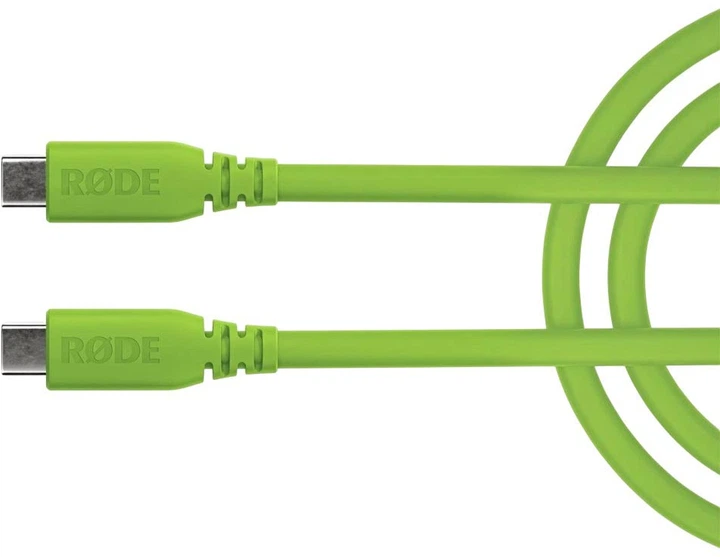 Kabel Rode SC17 USB-C – USB-C 1.5 m Green (RODE SC17-G) - obraz 2