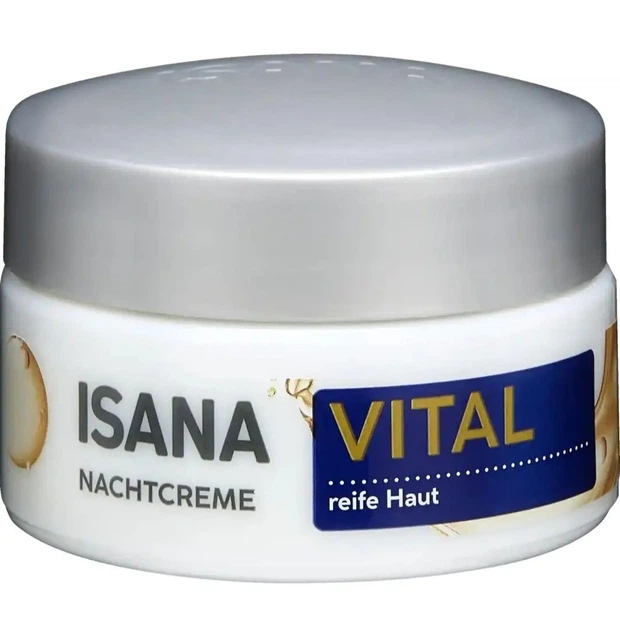 Ночной крем против морщин Isana Vital, 50 мл - изображение 2