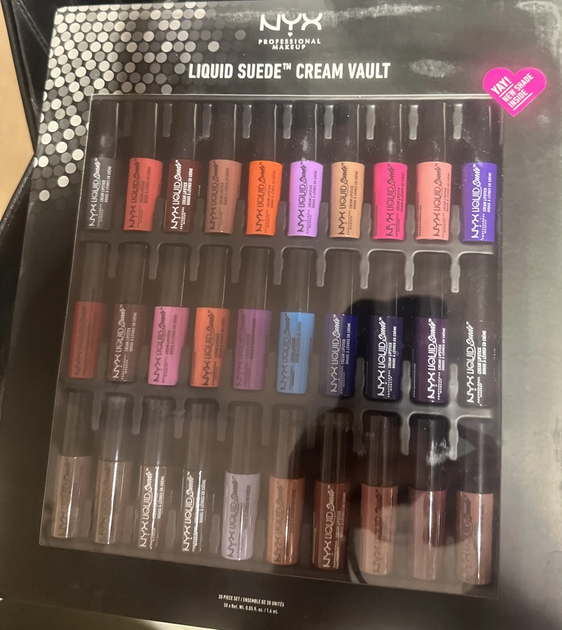 Жидкая кремовая помада с матовым финишем NYX Liquid Suede Cream Lipstick Vault LSCL13 Respect The Pink мини формат - изображение 3