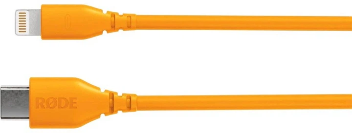 Кабель Rode SC21 USB-C – Lightning 30 cm Orange (RODE SC21-O) - зображення 2